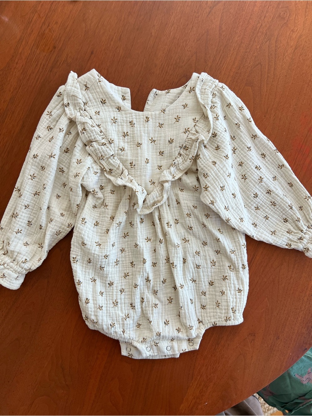 Rylee + Cru long-sleeve romper